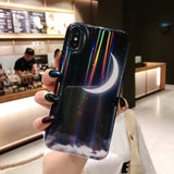 Glossy Moon iPhone Case